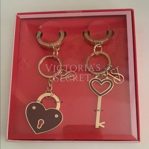 Victoria's Secret Bag Charms/Keychains Set - Picture 4 of 4